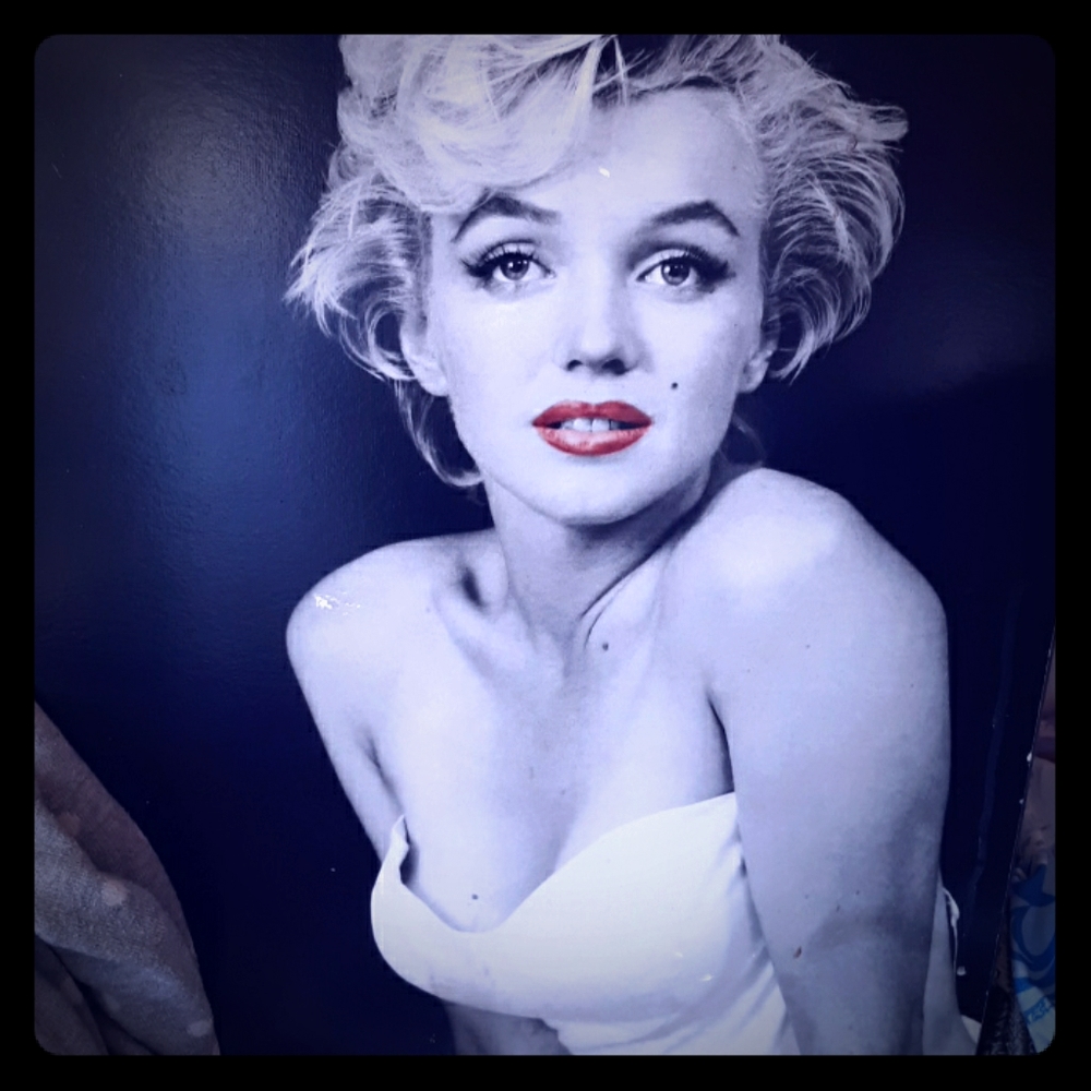 Marilyn Monroe wooden picture